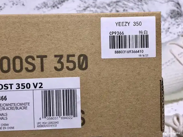 Yeezy White CP9366 Boost Cream 350 V2 Adidas 0623